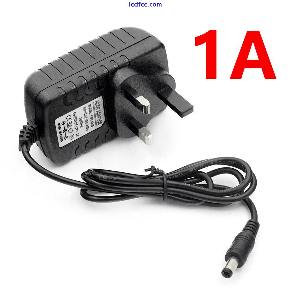 AC DC 12V 1A/2A/3A POWER SUPPLY ADAPTER CHARGER FOR CAMERA LED STRIP LIGHT CCTV 5 