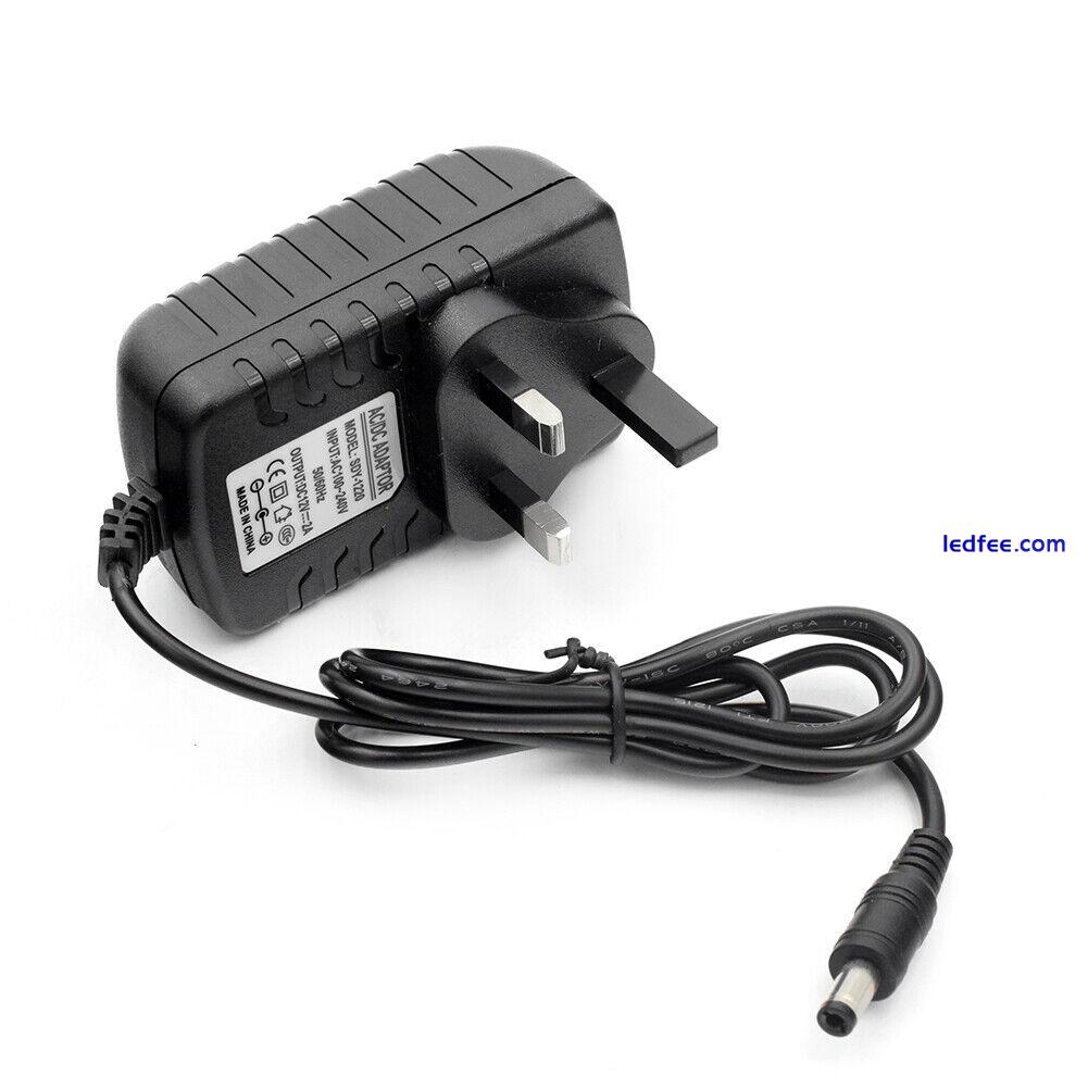 AC DC 12V 1A/2A/3A POWER SUPPLY ADAPTER CHARGER FOR CAMERA LED STRIP LIGHT CCTV 0 
