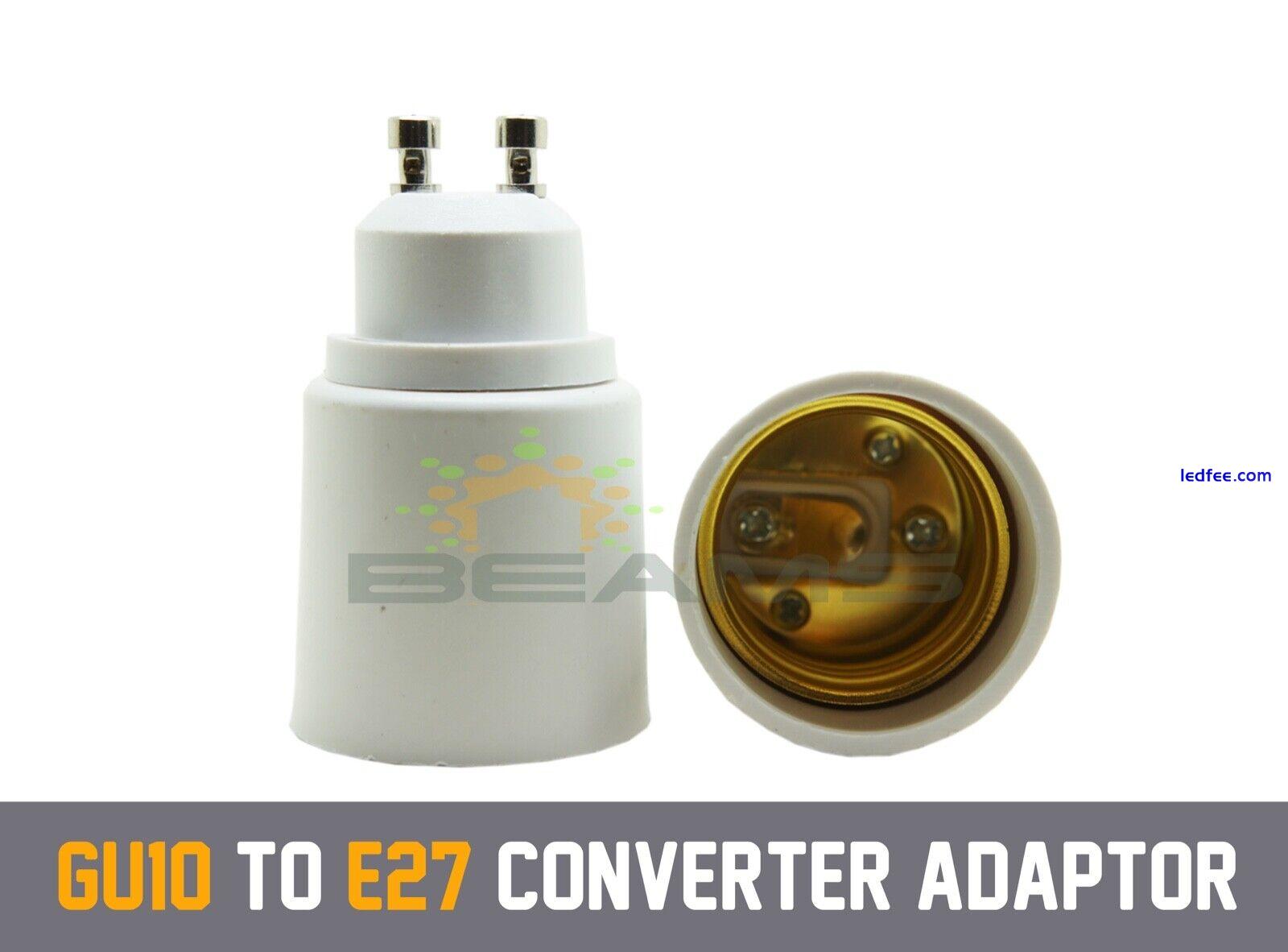 GU10 To MR16/ G9/ E27/E14 LED/CFL Light Socket Extender Adaptor Convertor Holder 2 