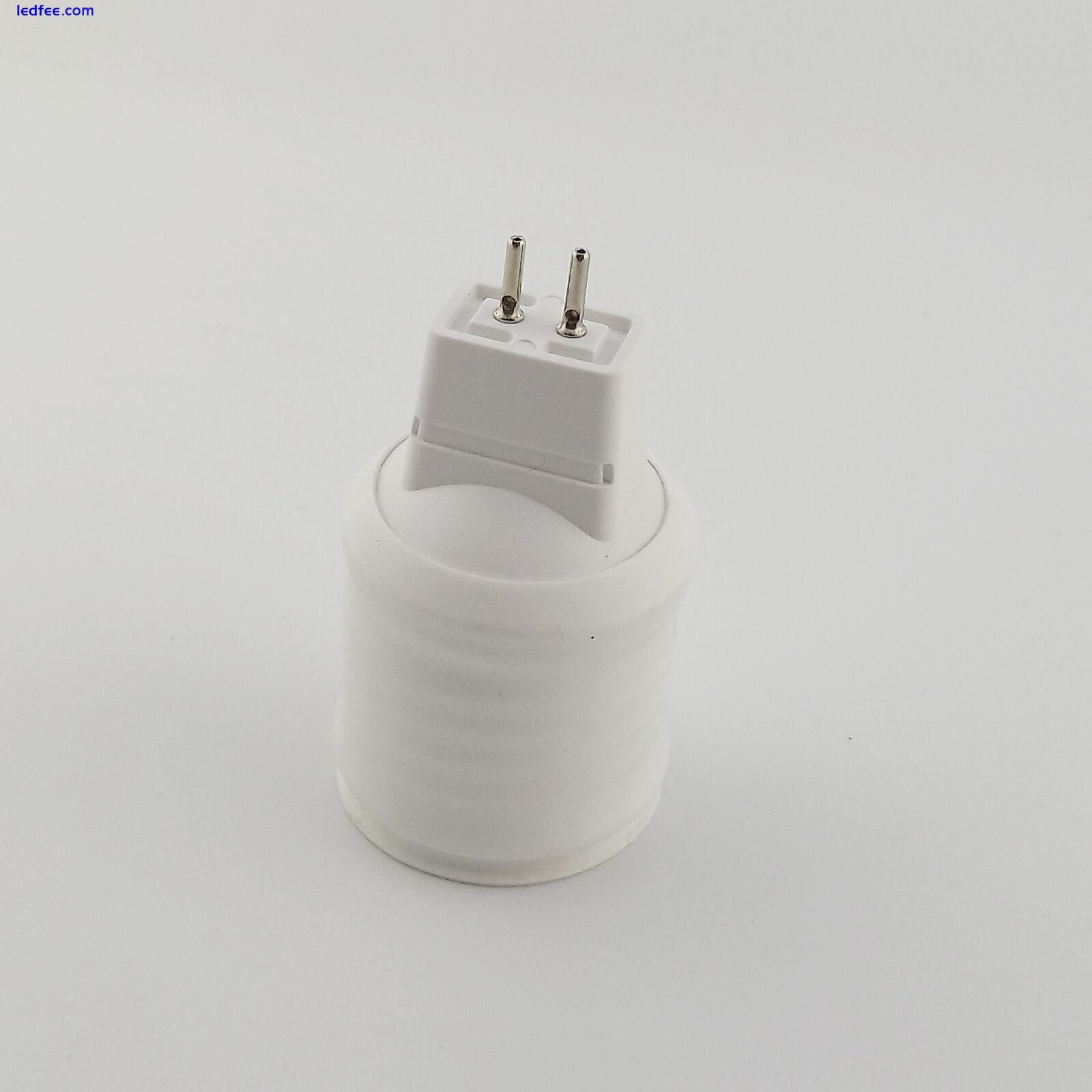 MR16 to E27 Screw Thread LED Halogen CFL Light Bulb Lamp Socket Convert Holder 1 