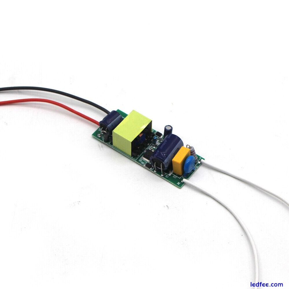 LED Driver power adapter 1-3W 4-7W 8-12W 12-18W 36W 300mA AC-DC Transformator 3 