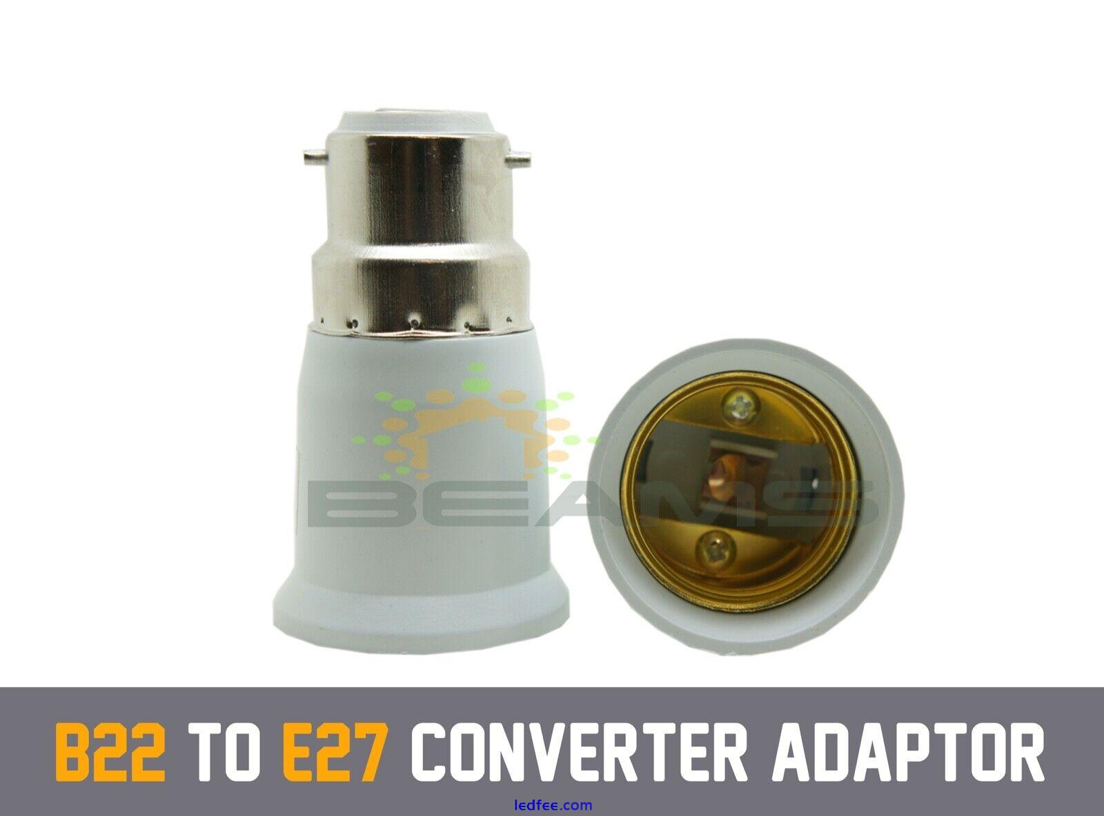 B22 To G9 MR16 E27 E14 GU10 B15 Light Socket Adaptor Lamp Converter Holder UK 3 