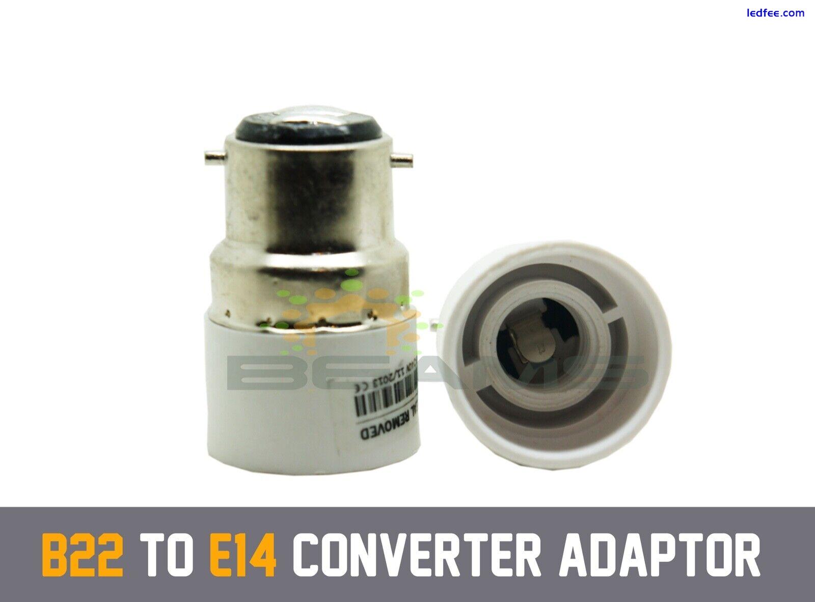 B22 To G9 MR16 E27 E14 GU10 B15 Light Socket Adaptor Lamp Converter Holder UK 2 