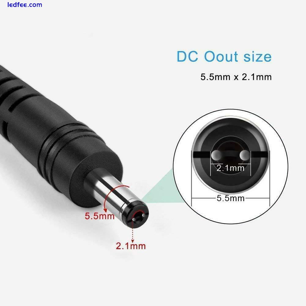 12V 1A,2A,3A DC POWER PLUG EXTENSION CABLE 5.5 x 2.1mm for CCTV LED/ DVR / PSU 1 