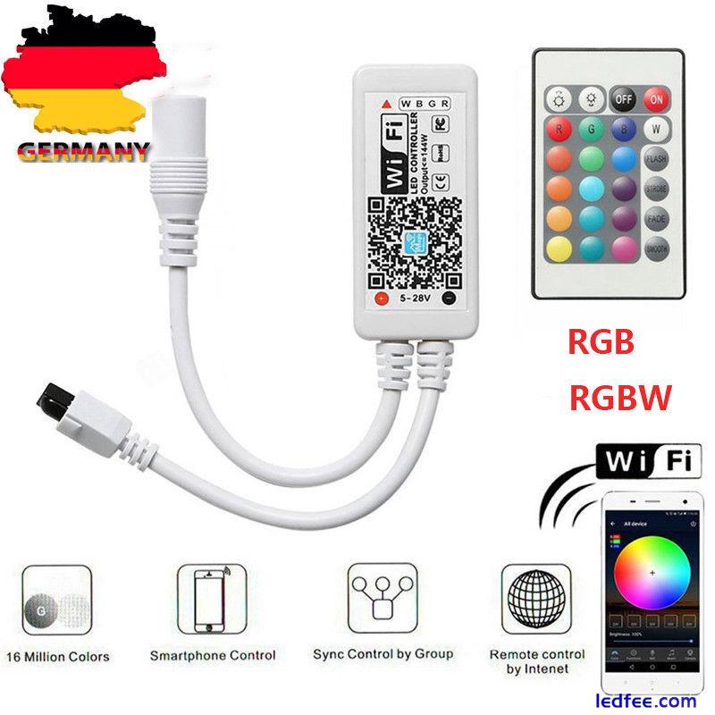 Bluetooth / Magic Home Wifi IR Remote For 5050 3528 RGB / RGBW LED Strip Light 1 