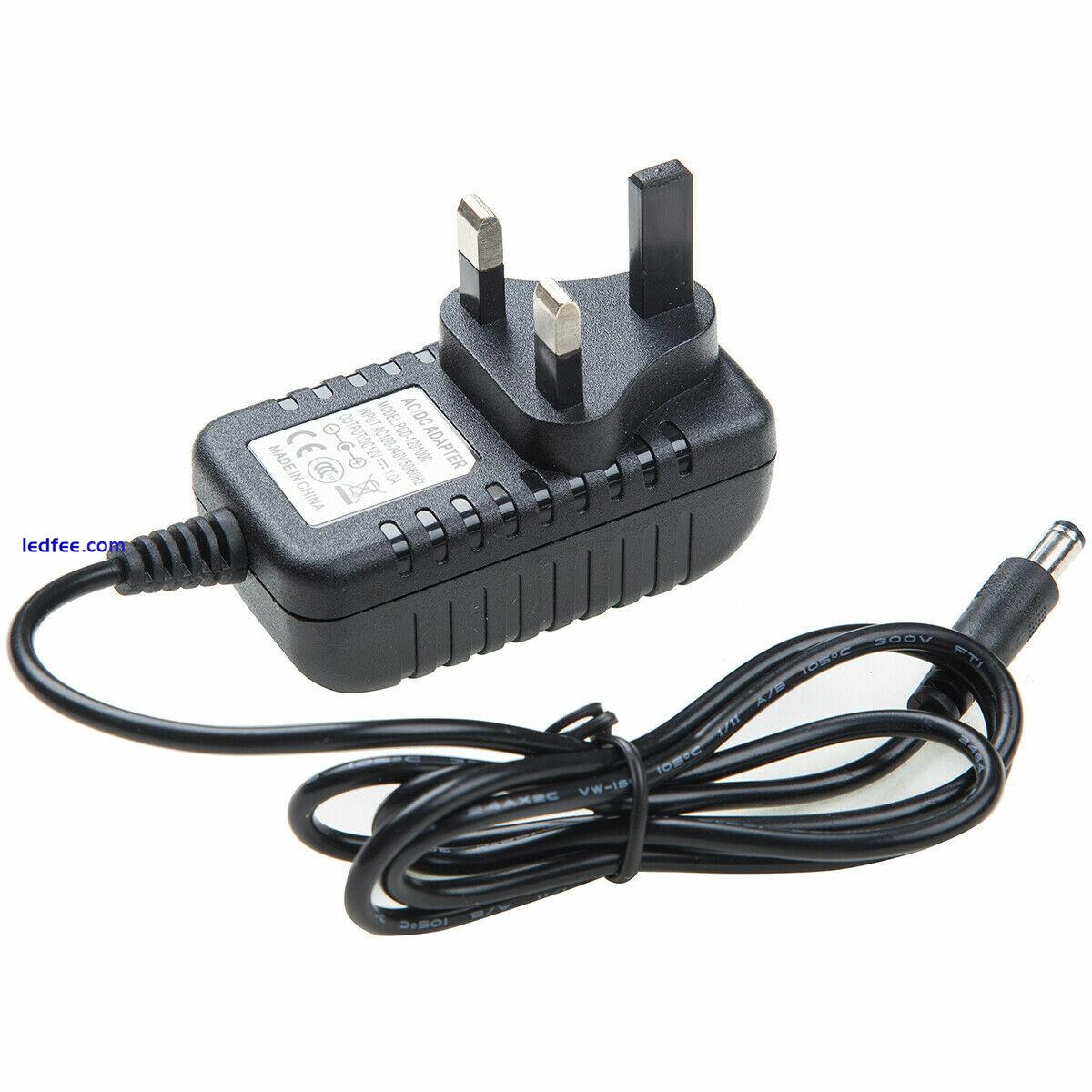 12V 2A AC DC POWER SUPPLY ADAPTER MAINS LED STRIP TRANSFORMER CHARGER UK 0 