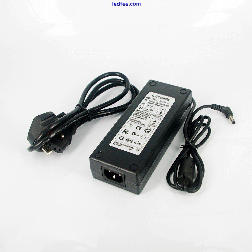 12V 1A-10A 12W-120W AC DC Power Supply Adapter Transformer Driver PSU LED Strip 5 