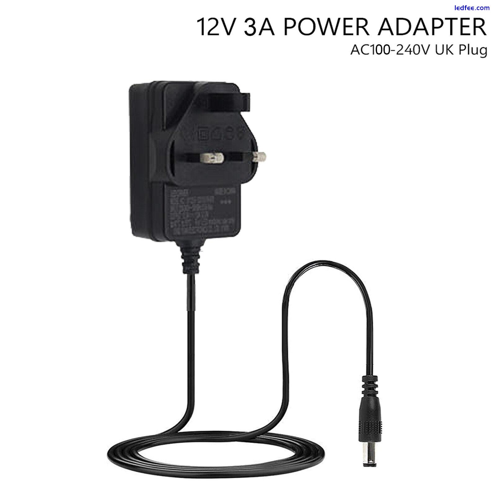 Wholesale Power Supply Adapter DC 12V 2/3/5/6/8/10A 3528 5050 LED Strip Light UK 2 