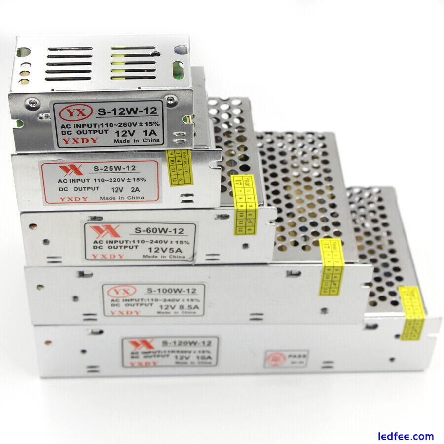  AC 110V-220V TO DC 5V 12V 24V Switch Power Supply Driver Adapter for LED Strip  1 