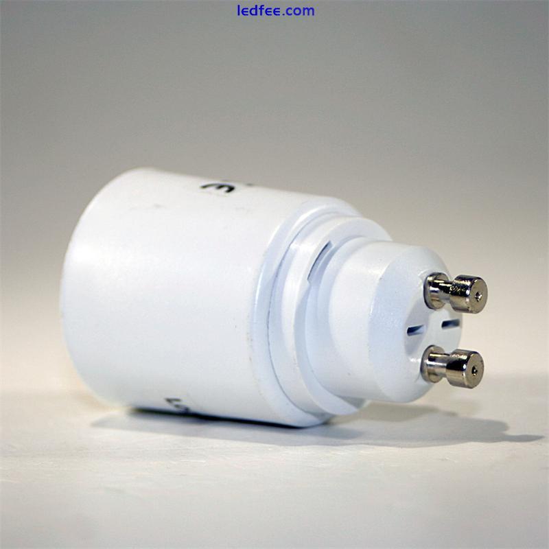 Lampensockel Adapter E27 zu GU10 Leuchtmitteladapter Adaptersockel LED Konverter 2 
