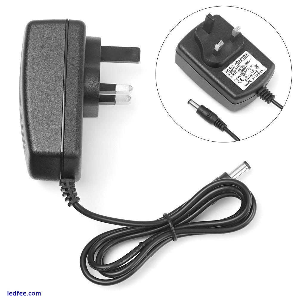 12V 1A 2A AC/DC Power Supply Adapter Safety Charger For LED Strip CCTV Camera 4 