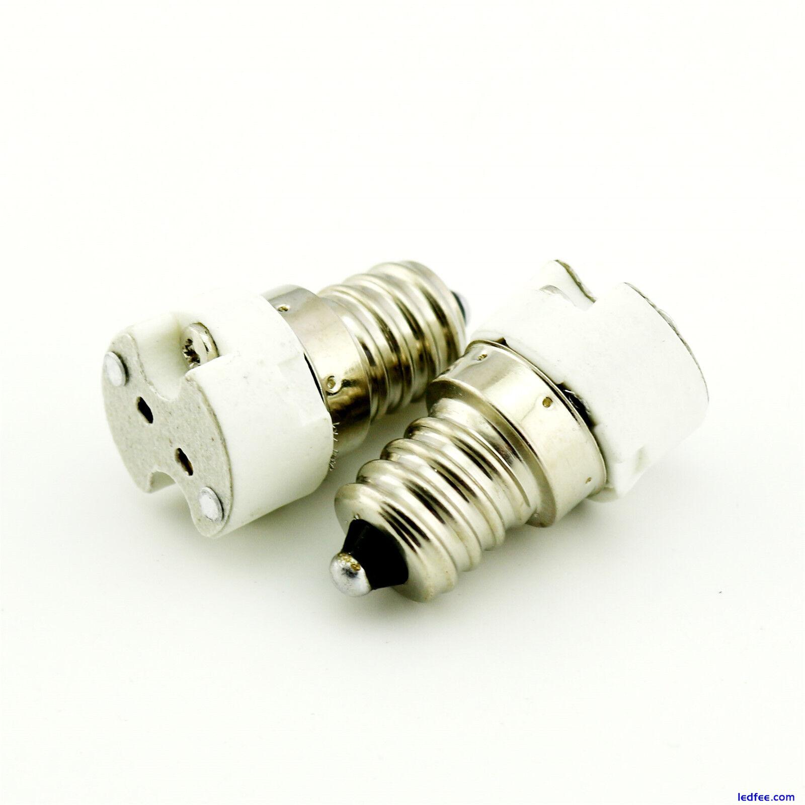 1pc E12 to MR16 G4,G5.3 Socket Led Lamp Light Bulb Holder Base Converter Adapter 4 