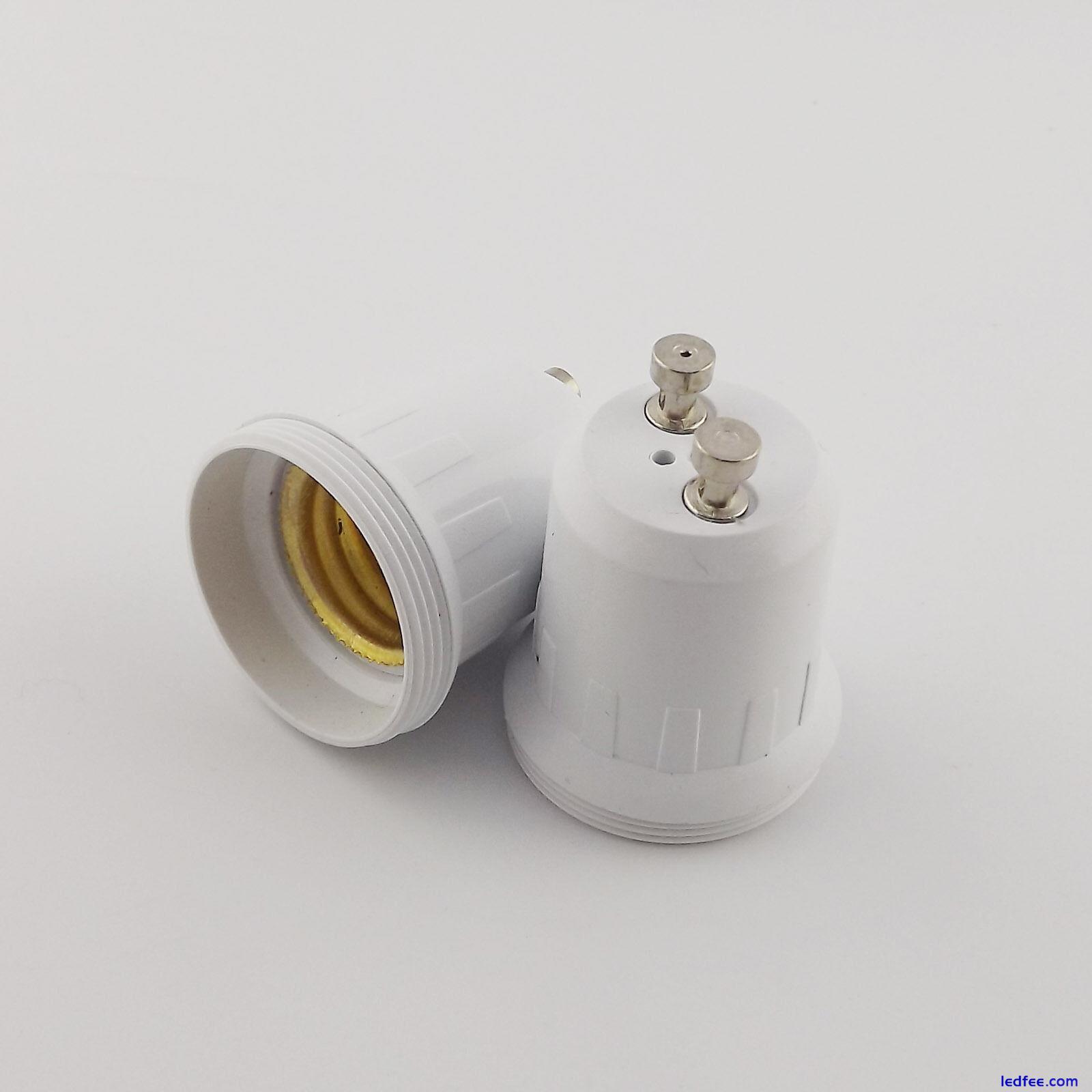 1x GU10 to E17 Screw Thread LED Light Bulb Lamp Socket Adapter Converter Holder 1 