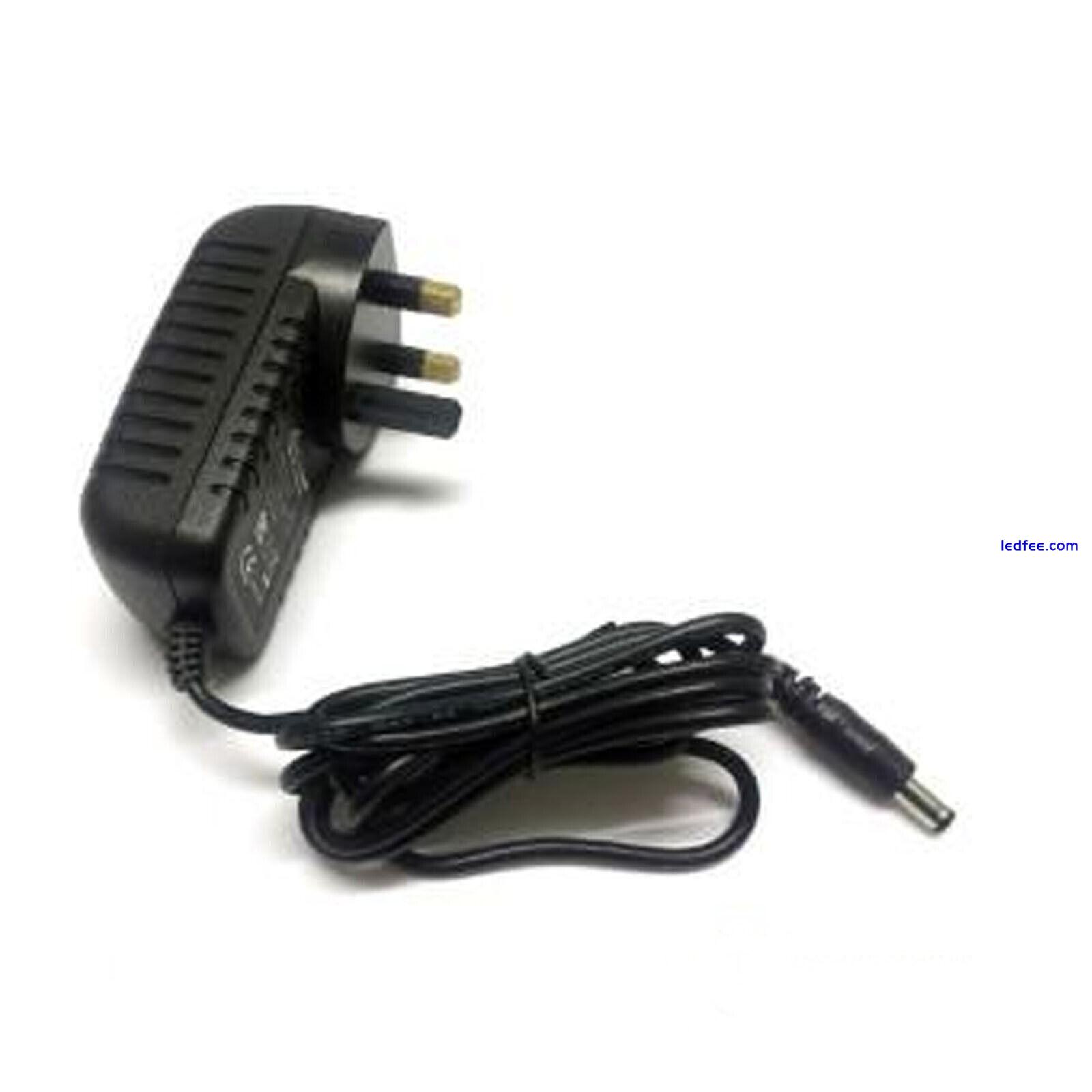12V 1A DC UK Plug Power Supply Adaptor Transformer for LED Strips, CCTV TV. 12W 4 
