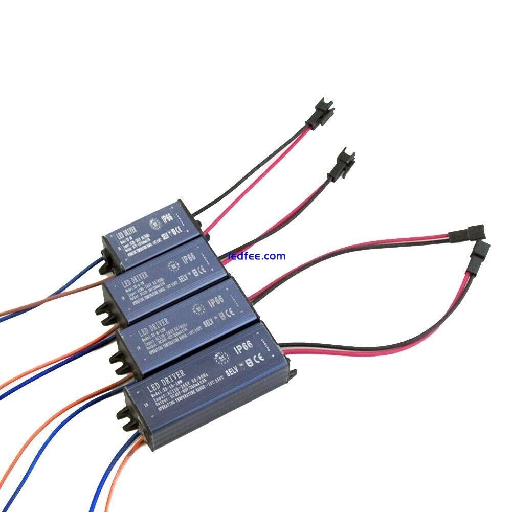 Waterproof LED Driver Power Supply Convert 30W 3W 4-7W 50W 8-12W Adapter 5 