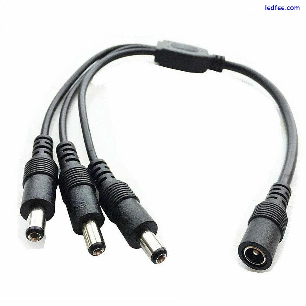 12V DC POWER EXTENSION CABLE 5.5 x 2.1mm for CCTV CAMERA / LED / DVR / PSU LEAD 2 