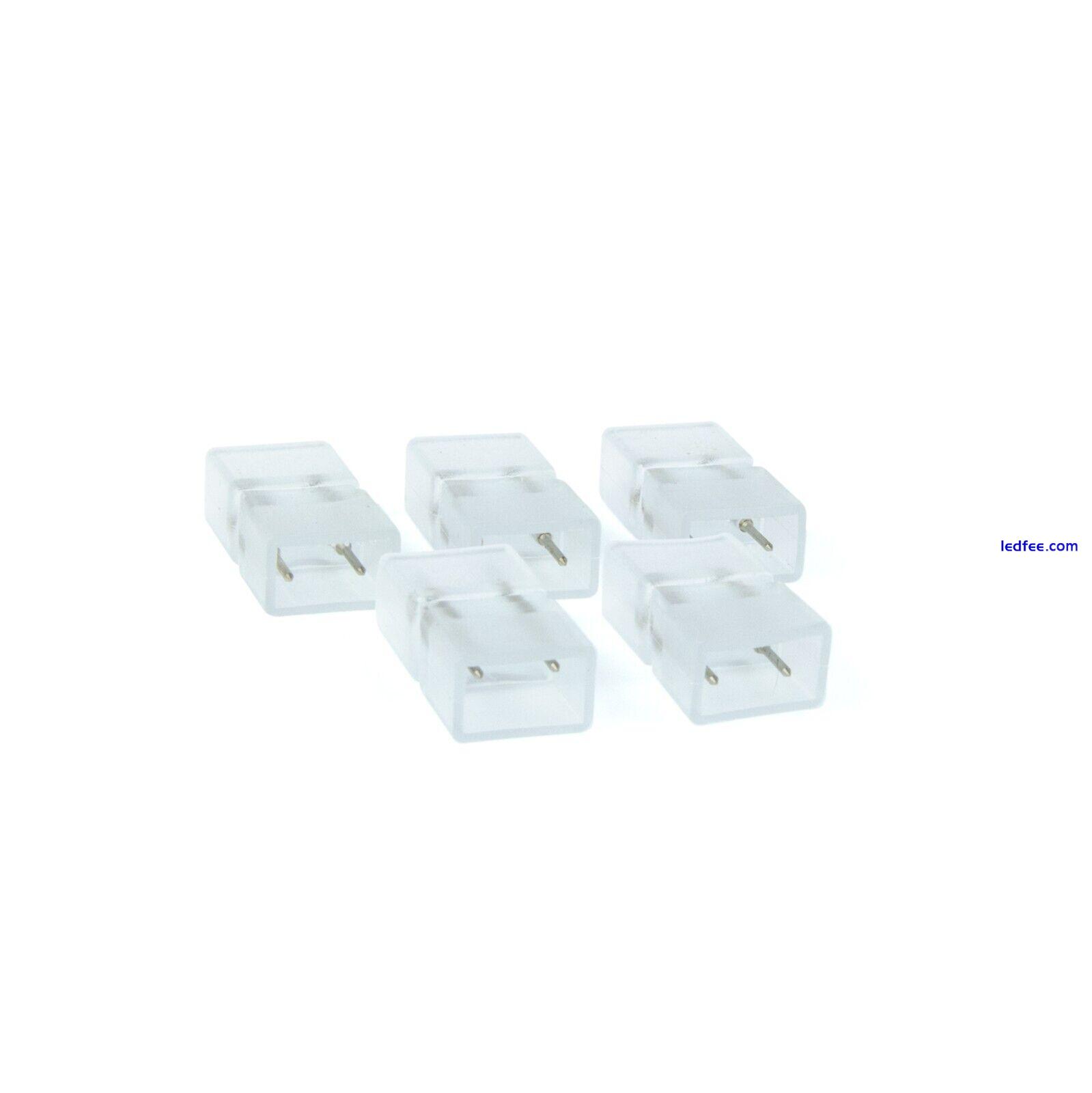 AC220V LED Strip Light UK Plug/End Cap/Connector/Mounting Bracket/Silicon Glue 3 