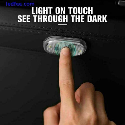 Car Interior Wireless LED Light Touch Sensor Auto Ambient USB RGB Lamp Light 1 