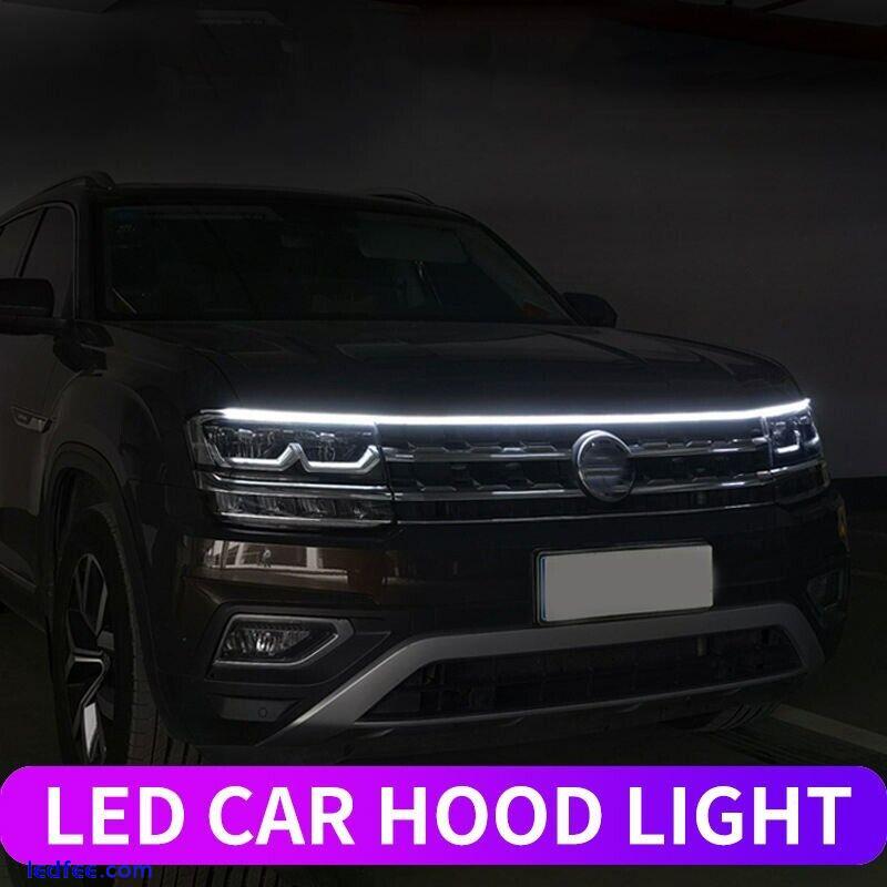 Car Hood Light Strip Dynamic Scan Led Lighting For Ford Lamp Lights Accessories 1 