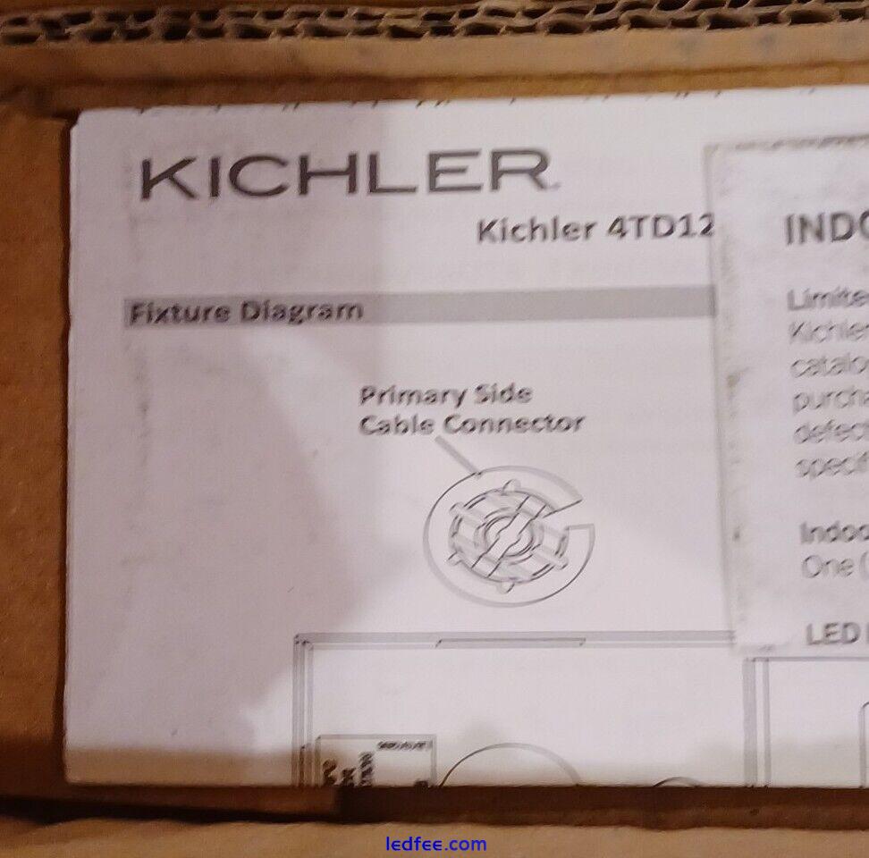 SEALED NEW Kichler 4TD12V40 Black 12 Volt Dimmable Led Power Supply - 40 Watts 4 