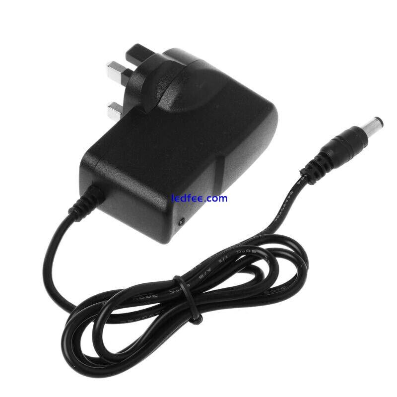 1A Power Supply Adapter 12V Charger AC DC For CCTV DVR Camera LED Strips UK Plug 4 