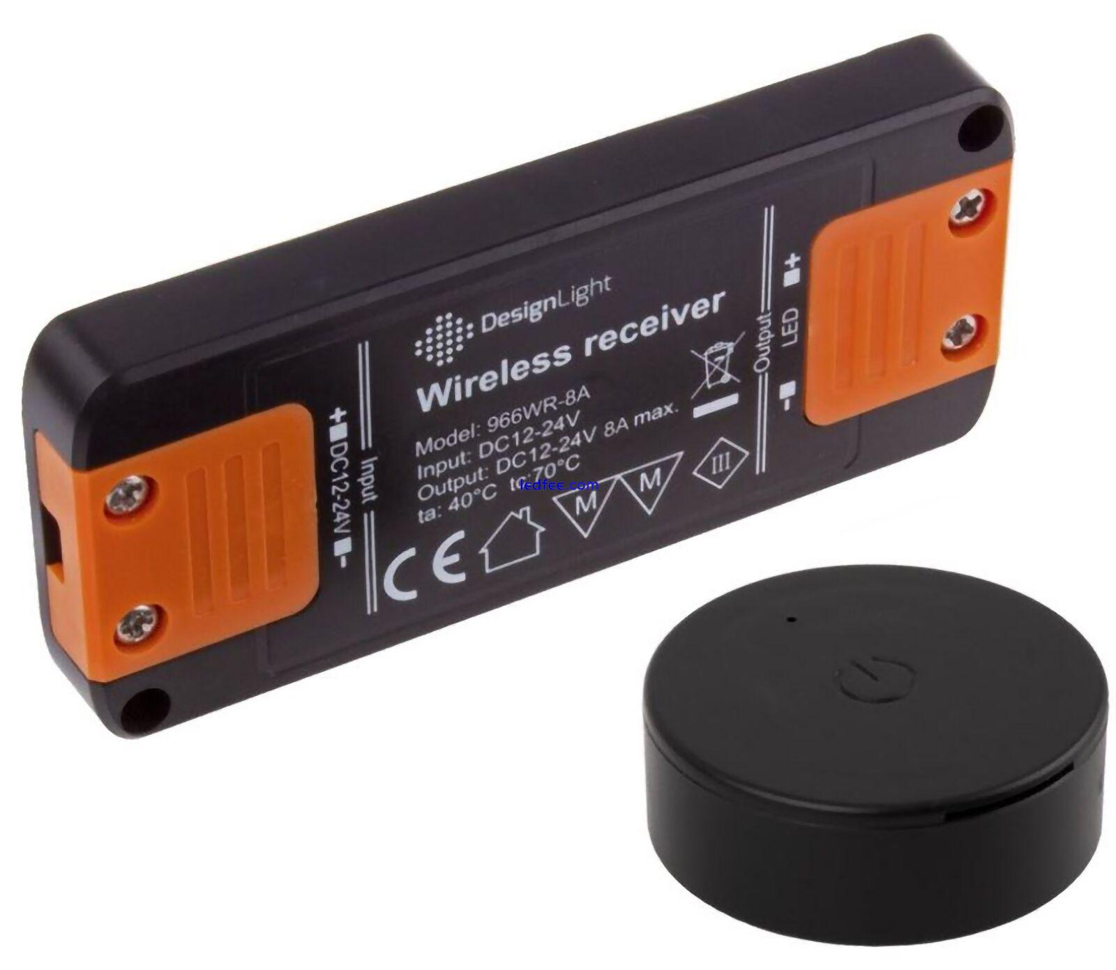 Drahtloser Funk Touch Dimmer Schalter RF Controller Set für LED Beleuchtung 3 