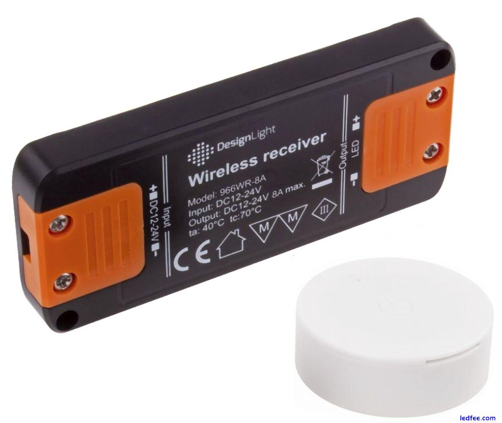 Drahtloser Funk Touch Dimmer Schalter RF Controller Set für LED Beleuchtung 0 