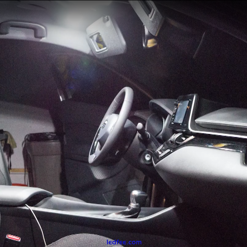 Toyota CH-R LED Interior Kit Premium 6 SMD White Error Free Bulbs 1 