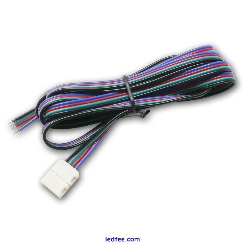 Schnell-Anschlusskabel für RGB SMD LED Stripe Streifen, Anschluss-Kabel 15cm 0 