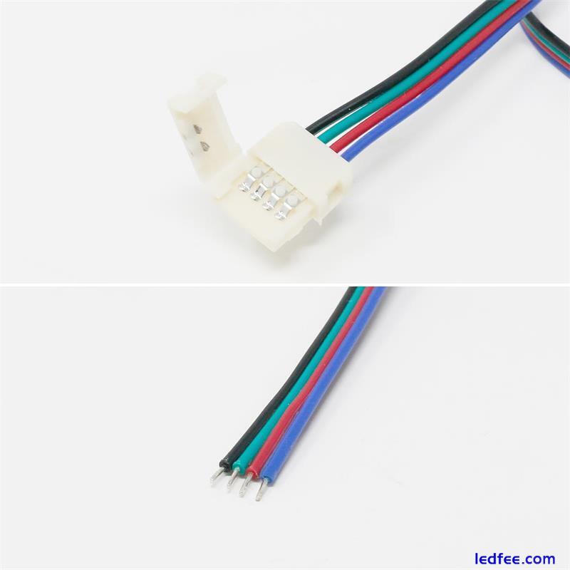 Schnell-Anschlusskabel für RGB SMD LED Stripe Streifen, Anschluss-Kabel 15cm 2 