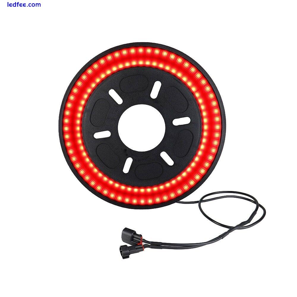 for Jeep Wrangler JK JL Rear Spare Wheel Tire Tyre LED Lights Accessories 3 