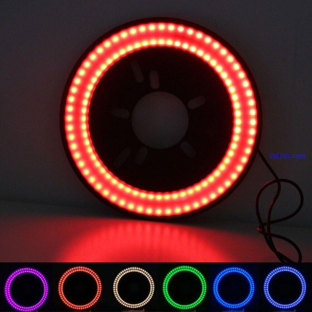 for Jeep Wrangler JK JL Rear Spare Wheel Tire Tyre LED Lights Accessories 2 
