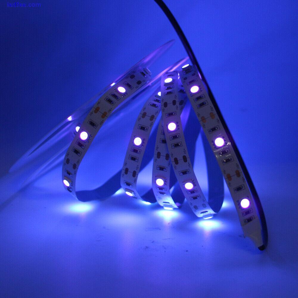 5V UV Ultraviolet LED Strip Light Tape Lights SMD 5050 LEDs Blacklight With USB  1 