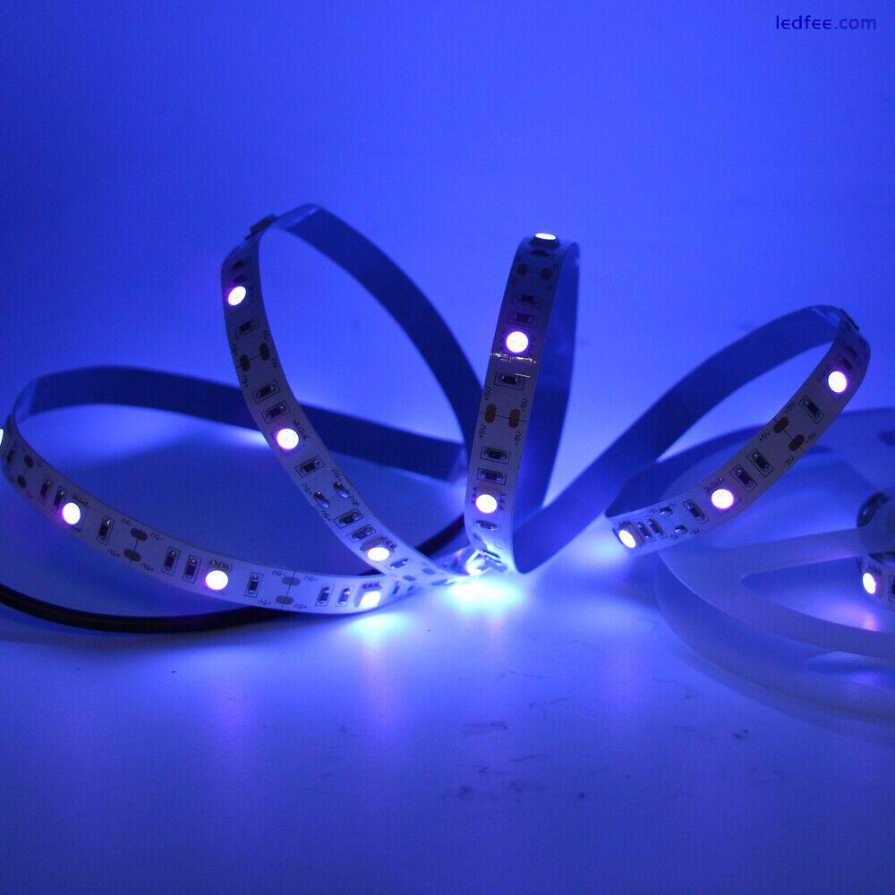 5V UV Ultraviolet LED Strip Light Tape Lights SMD 5050 LEDs Blacklight With USB  3 