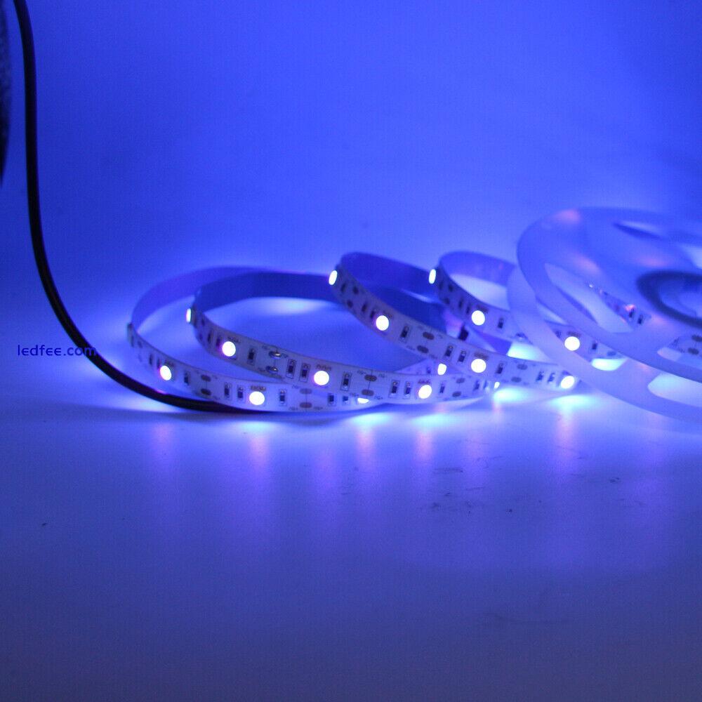 5V UV Ultraviolet LED Strip Light Tape Lights SMD 5050 LEDs Blacklight With USB  4 