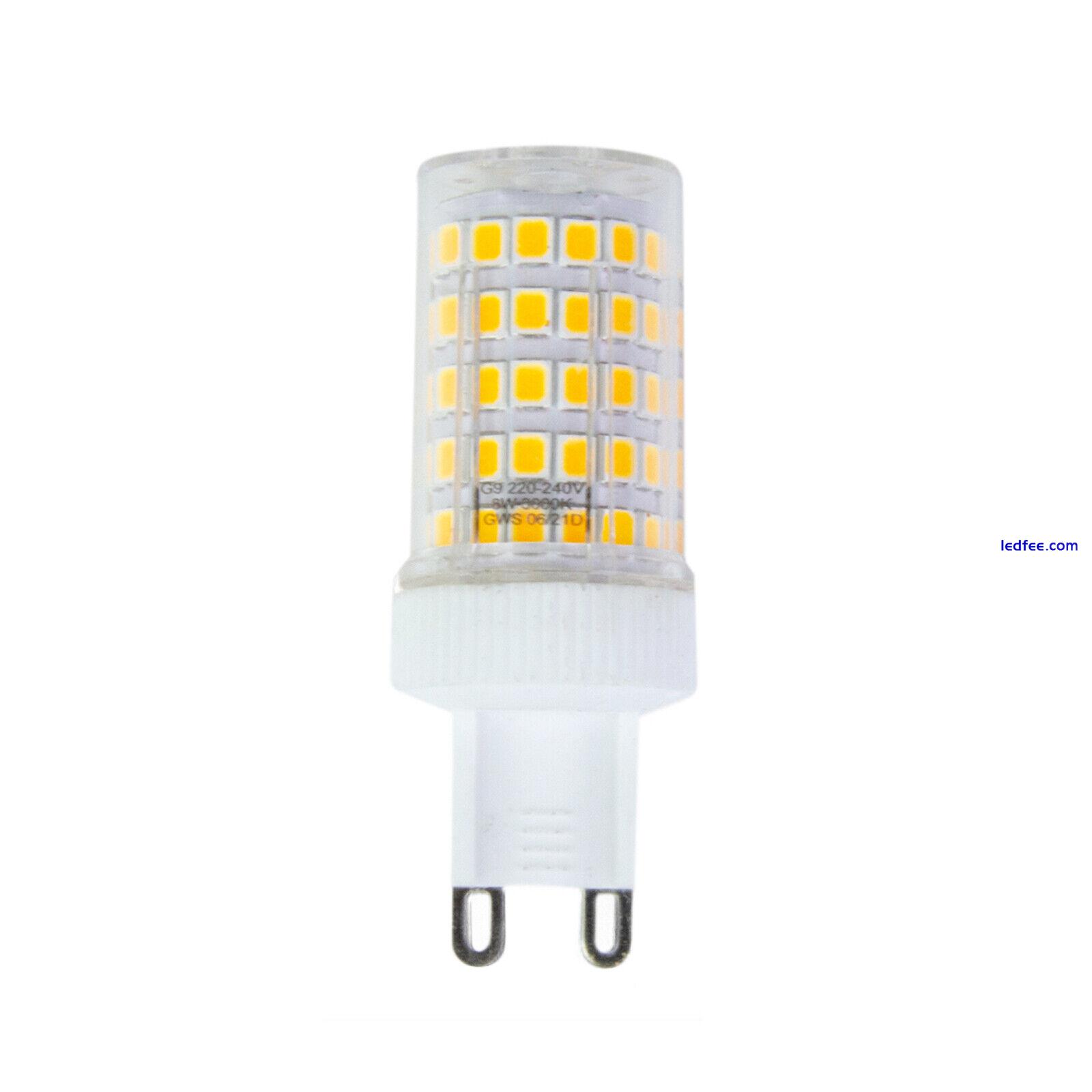 12V 3W G4 240V 5W 8W Dimmable G9 LED Capsule Light Bulbs Replace Halogen Lamp  3 