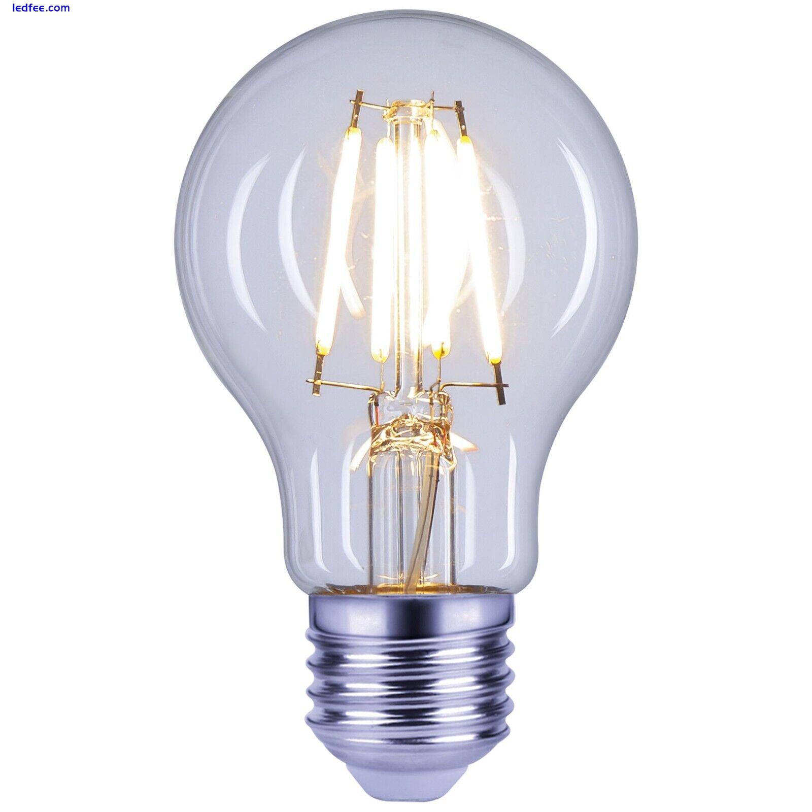 E27 LED Bulb 3.4W 2-20pack Equivalent to 40W Large Screw ES Globe Filament Lamp 4 