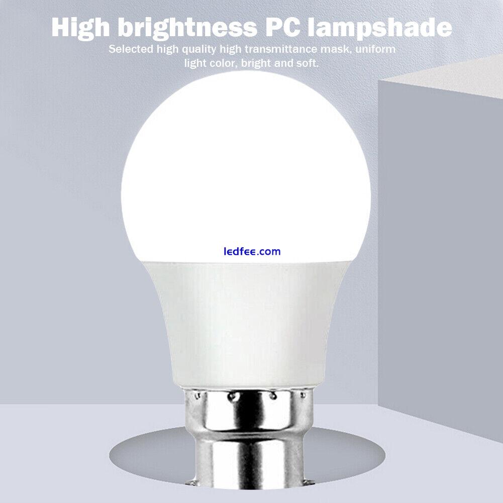 UK LED B22 High Lumen Bulb 3000K/6500K Daylight Bulbs for RV House Garden Landsc 2 