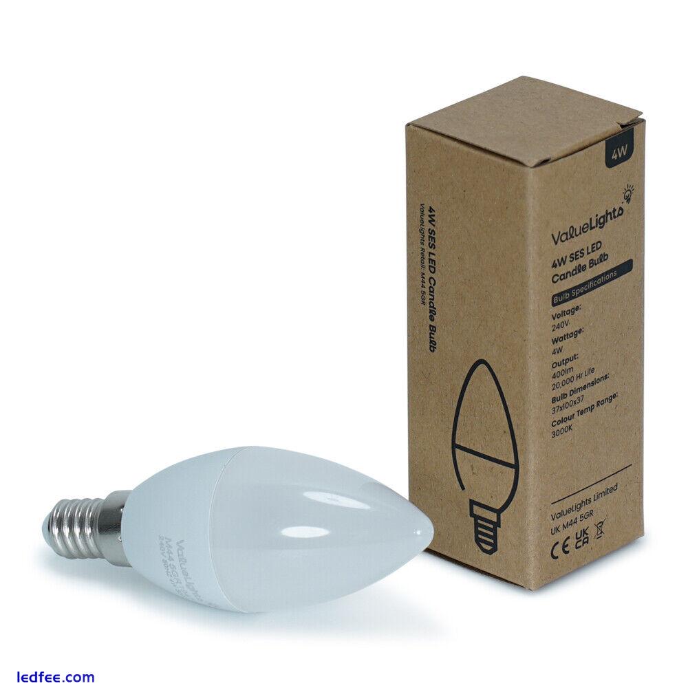 Frosted Candle Bulb LED Lamp Screw Bayonet B10 Lightbulb Energy Saving Lighting 0 