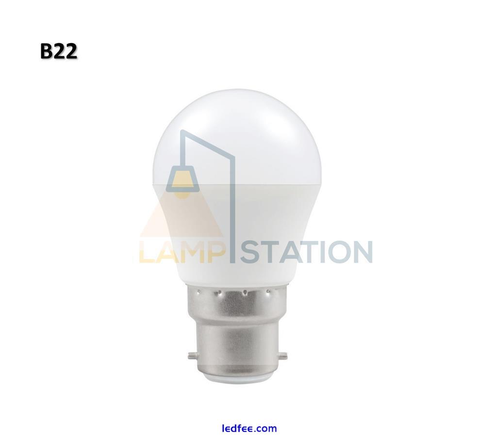 Bulb LED Golfball EnergySavingE14 E27 B15 B22 Lamp 5.5W Cool WarmWhite Daylight 1 