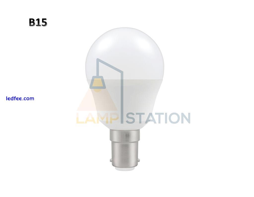 Bulb LED Golfball EnergySavingE14 E27 B15 B22 Lamp 5.5W Cool WarmWhite Daylight 0 