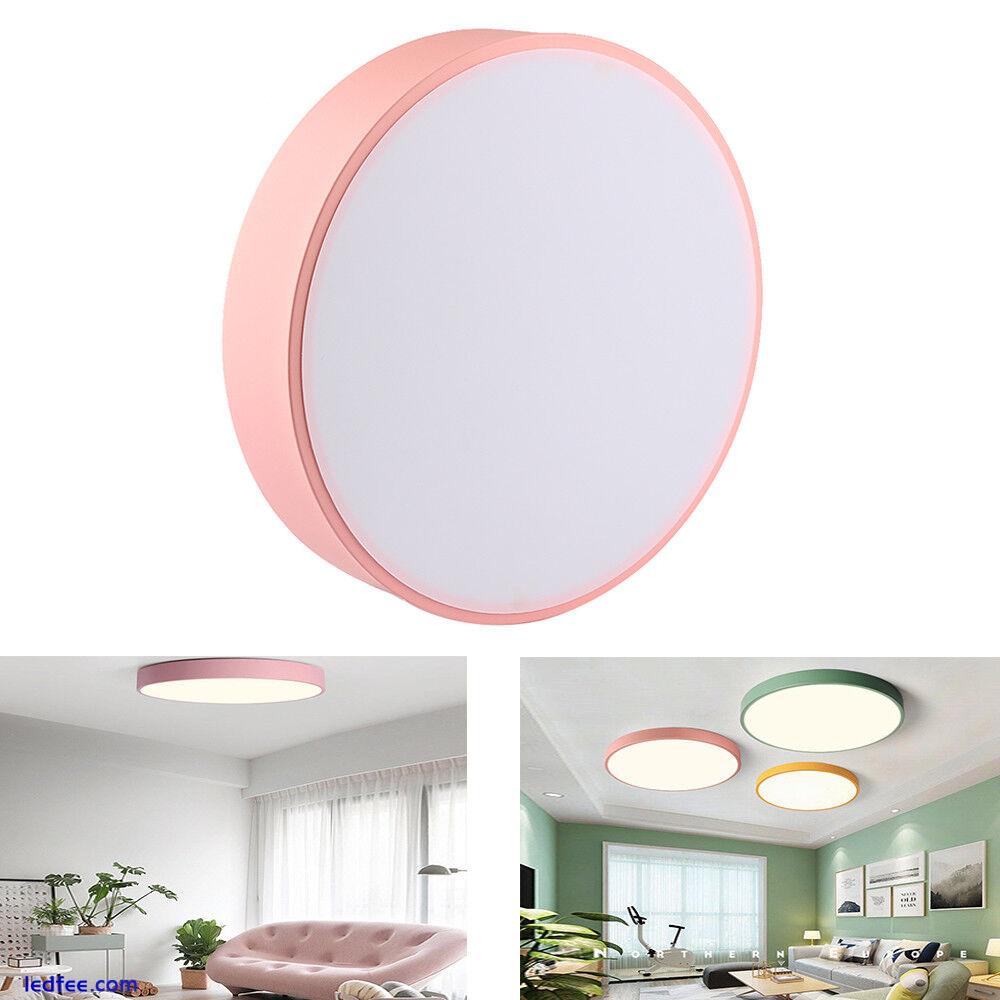 Ultra-thin Modern LED Ceiling Lights Aisle Bedside Fixtures Chandeliers Flush 4 