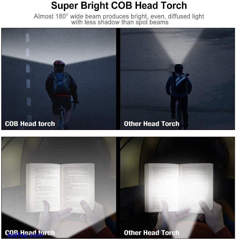 OMERIL LD071 Lightweight Waterproof LED Head Torch 5 
