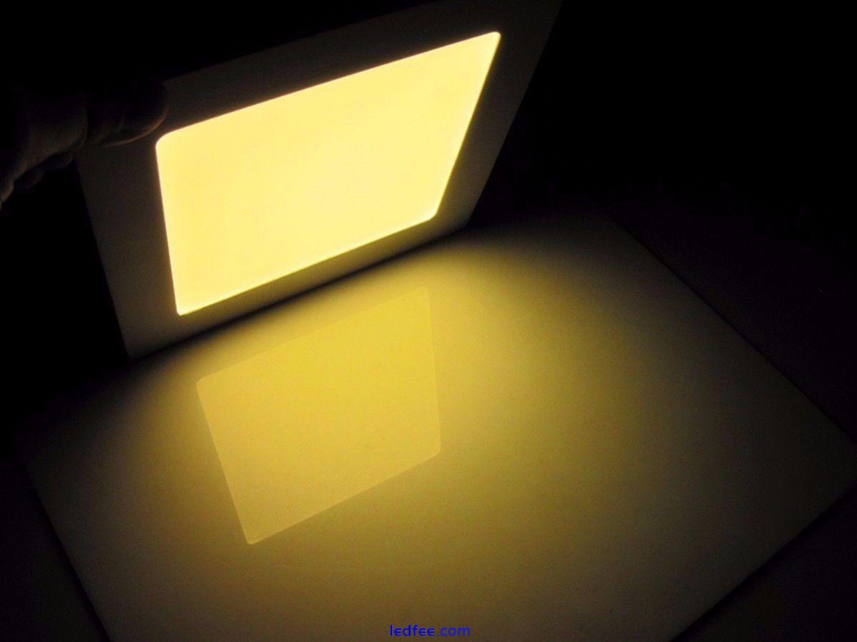 Dimmable Epistar Recessed LED Panel Lamp 9W 12W 15W 18W 21W Ceiling Down Lights 3 