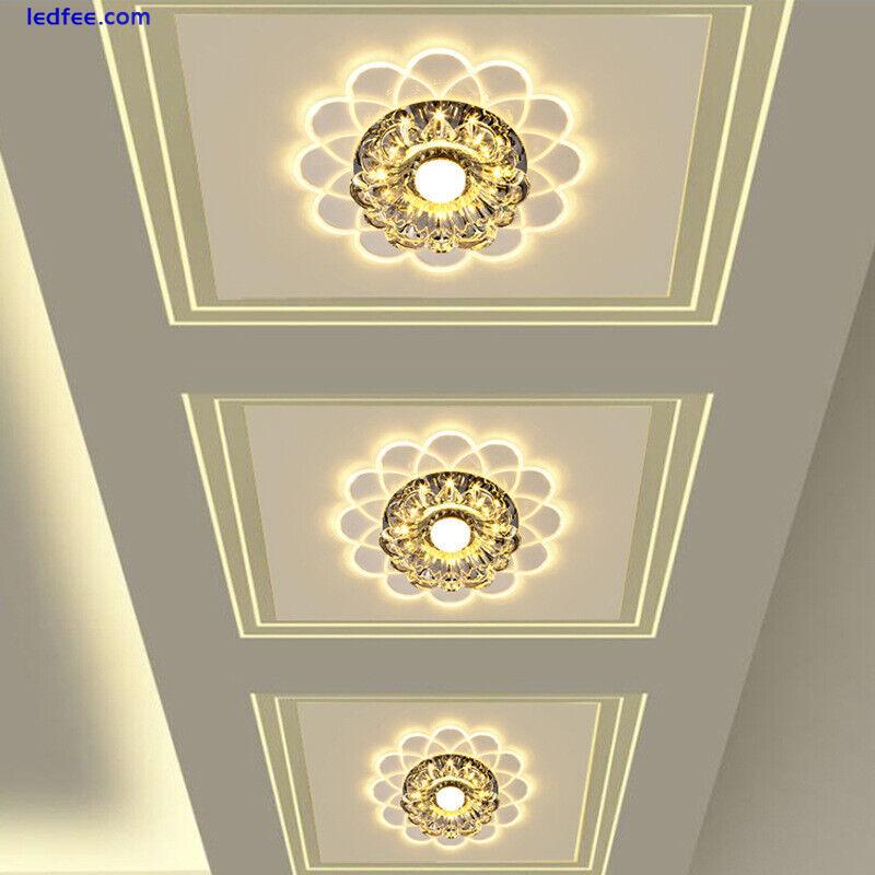 Crystal LED Ceiling Light Chandelier Modern Chandelier Lighting Fixture Colorful 5 