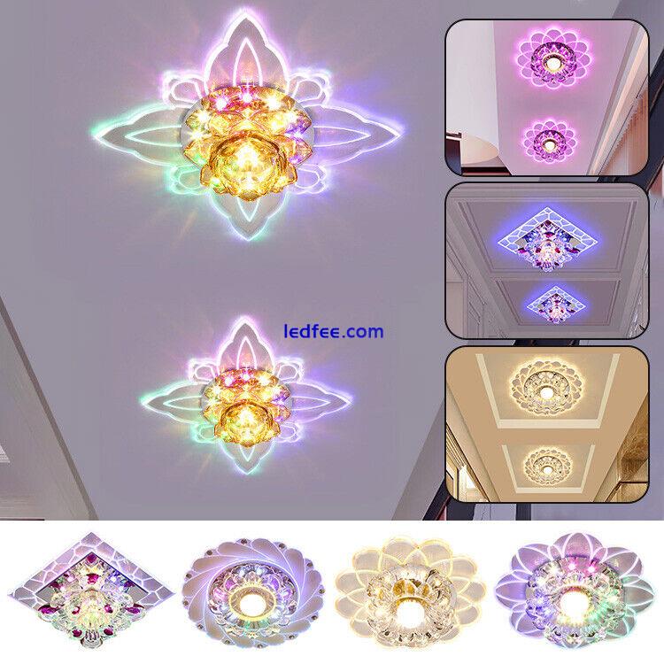 Crystal LED Ceiling Light Chandelier Modern Chandelier Lighting Fixture Colorful 0 