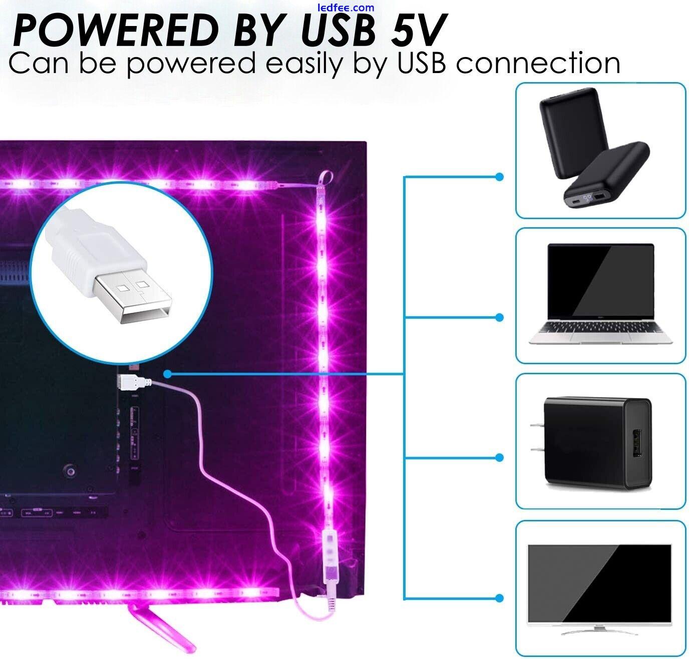 5M LED STRIP LIGHTS 5050 RGB COLOUR CHANGING TAPE TV UNDER CABINET KITCHEN 0 