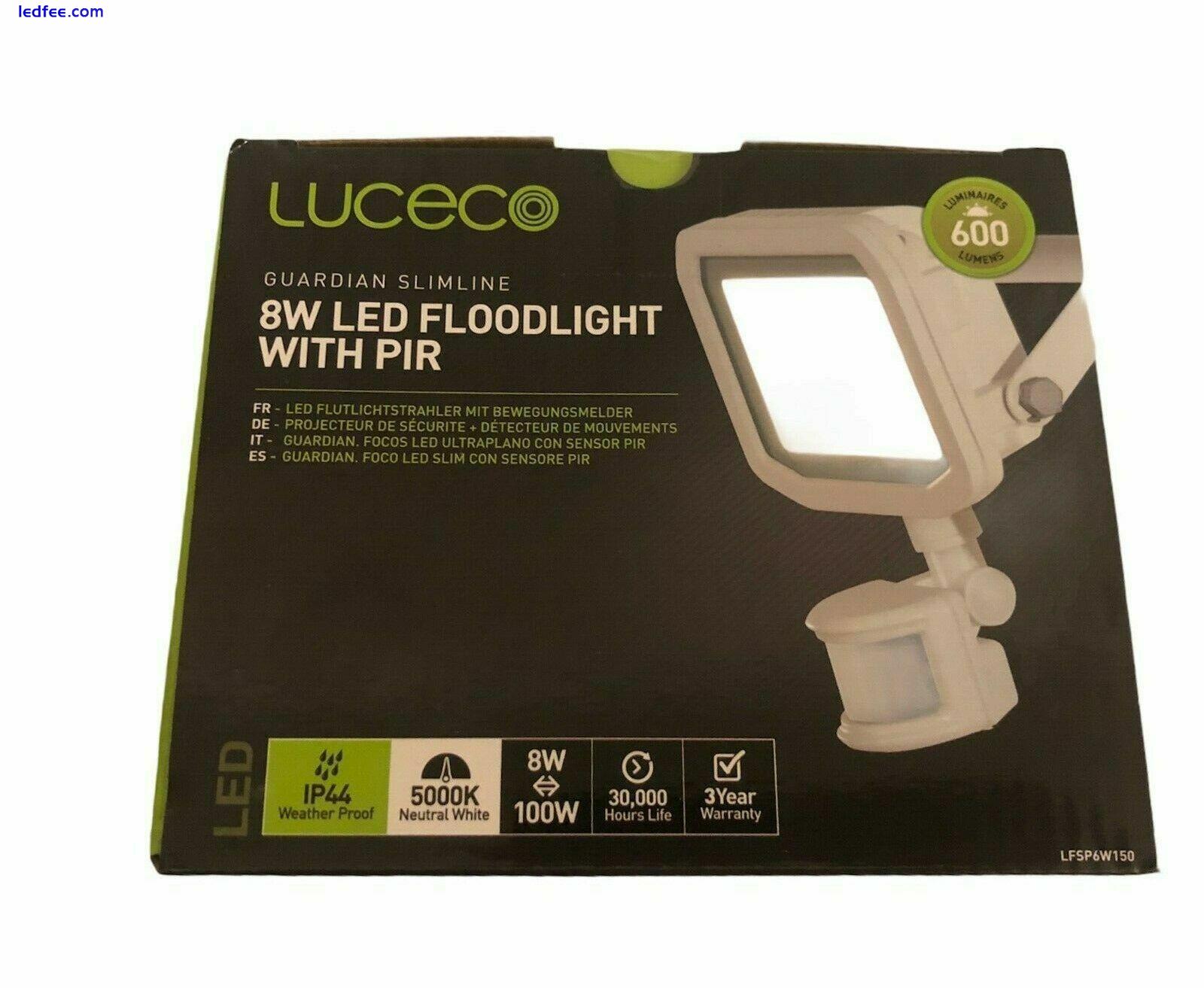 Luceco Guardian LED Slimline Floodlights ~8w~15w~22w~CLEARANCE 4 