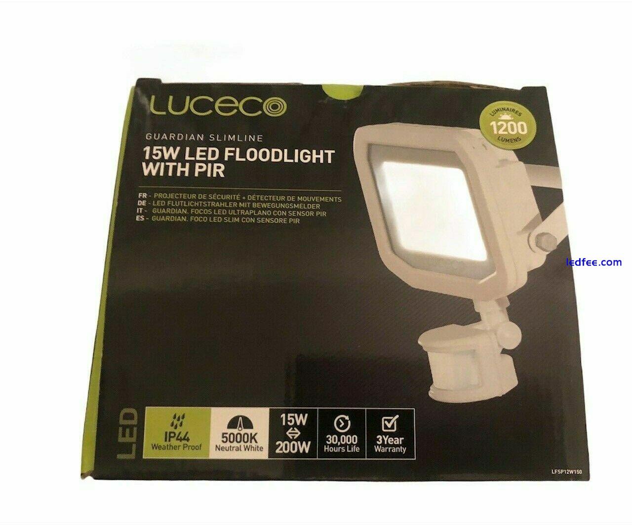 Luceco Guardian LED Slimline Floodlights ~8w~15w~22w~CLEARANCE 5 