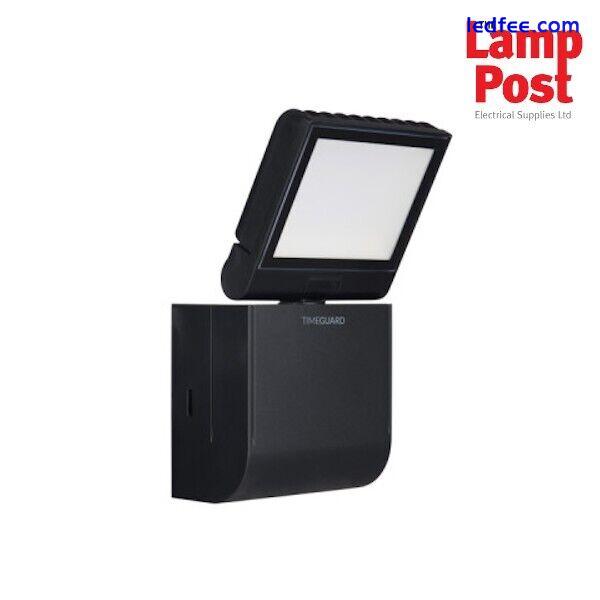 Timeguard LED100FLBP 8.5W LED Compact Floodlight Single Flood Light - Black 0 